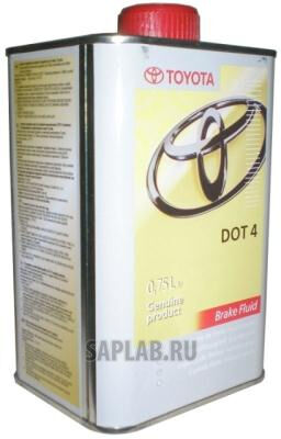 Купить Toyota 0882380011 Тормозная жидкость DOT 4, Brake Fluid, 0.75л