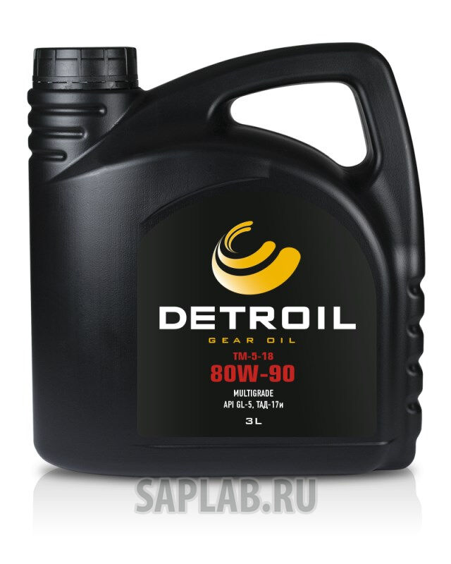 Купить Detroil 4660014060566 Трансмиссионное масло  ТАД-17И 80W90, 3л