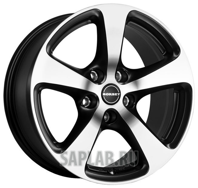 Купить Borbet WHS030051 CC 16/7 ET40 Schwarz poliert matt