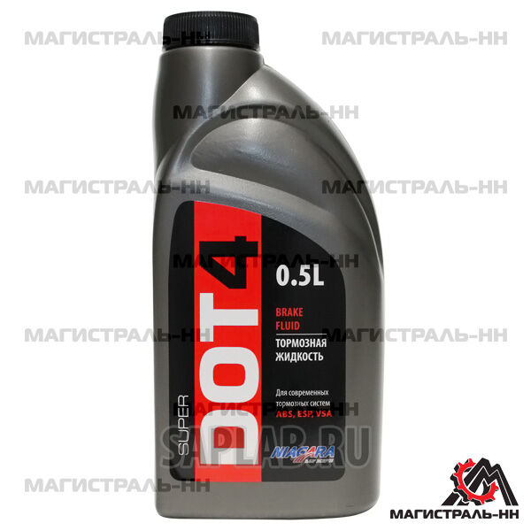 Купить Niagara 001005000018 Жидкость тормозная Super DOT 4