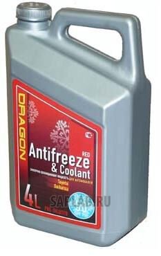 Купить Dragon DAFRED04 Antifreeze&Coolant