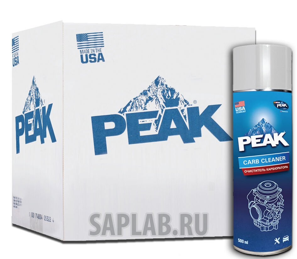 Купить Peak PKR110VL50012 Очиститель карбюратора и дроссельной заслонки Brake Cleaner, 12 шт.
