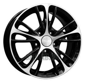 Купить Rapid R9721 RAPID МУЛЕН РУЖ АЛМАЗ (KC568) 6.5X16 5/114.3 ET47 d66.1 /black/ [r9721]