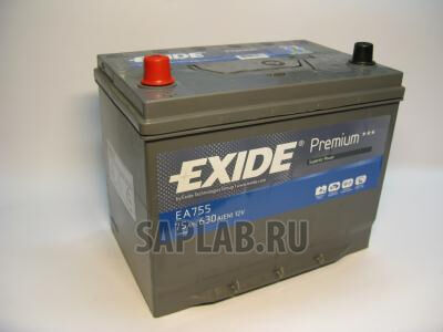 Купить Exide EA755 75/Ч Premium EA755