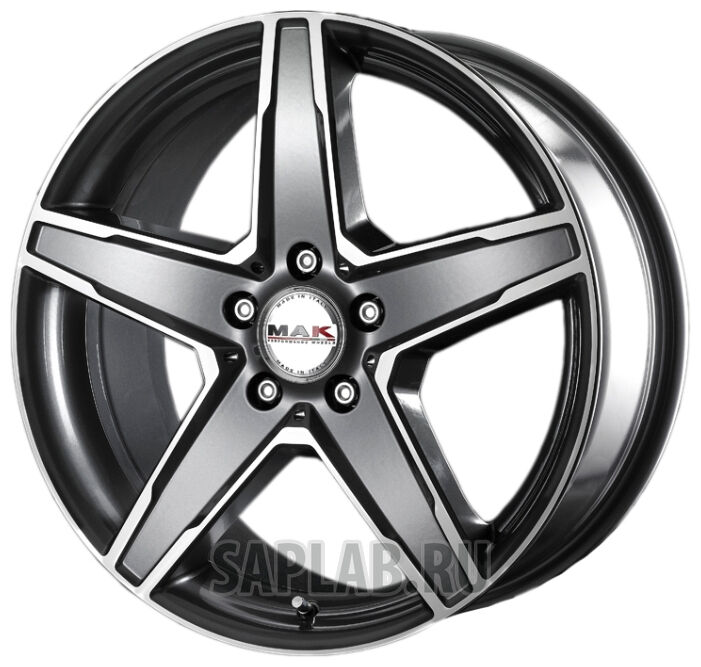 Купить Mak WHS083261 Stern 18/9 ET25 Gun metallic - mirror face