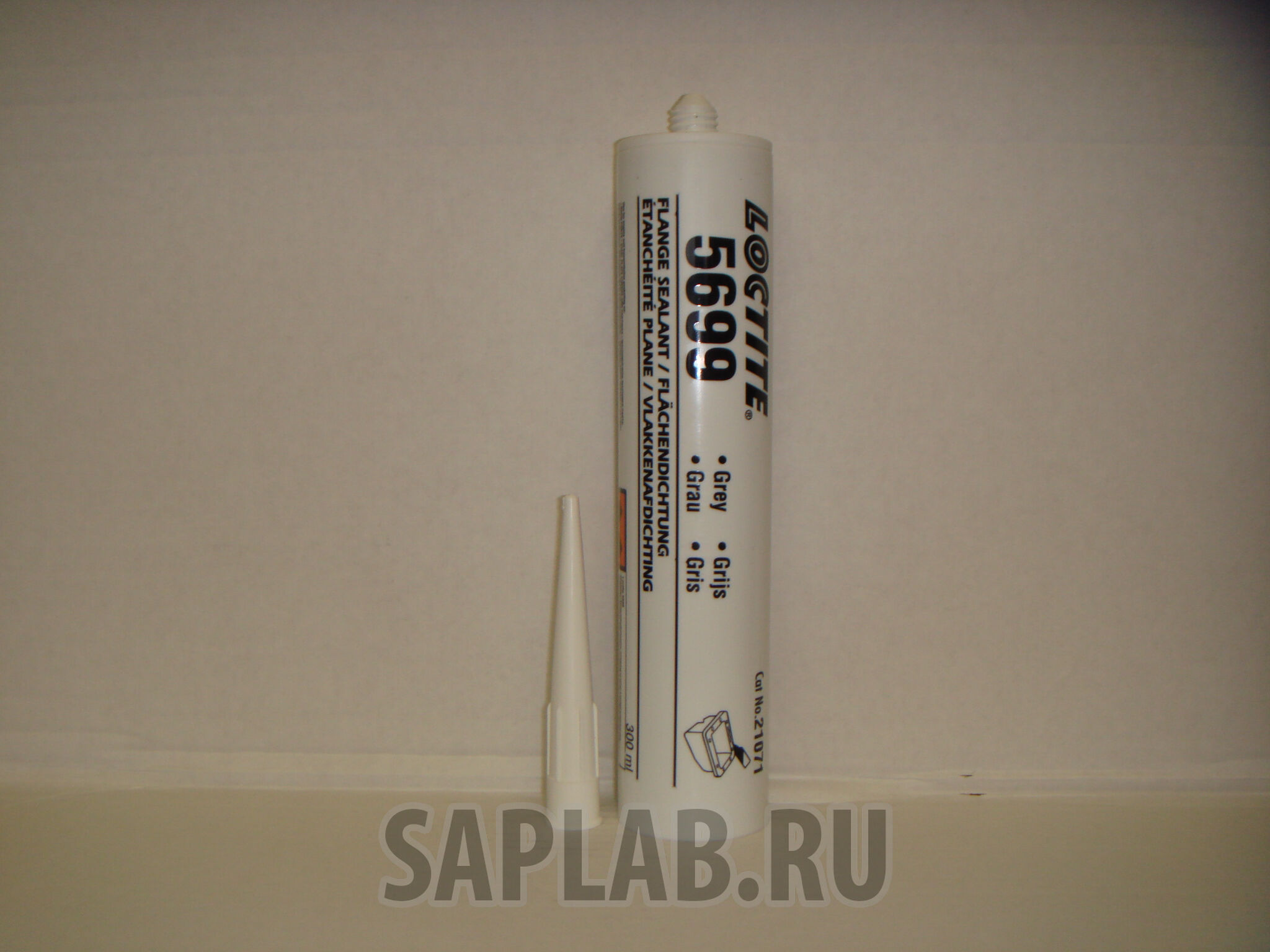 Купить Loctite 142480 Силиконовый нейтральный герметик, серый 300 ml