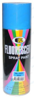 Купить Bosny 1004 Краска акриловая флюоресцентная (синий) аэрозоль 400мл