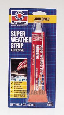 Купить Permatex 80638 Клей для Уплотнителей Стёкол и Дверей 59 мл