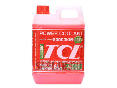 Купить Tcl PC240R Антифриз Power Coolant -40C красный, 2 л