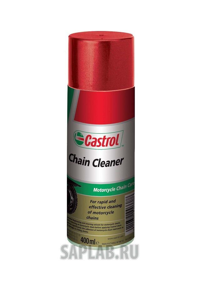 Купить Castrol 14EB7C Очиститель для цепей мотоциклов Chain Cleaner, 400 мл.