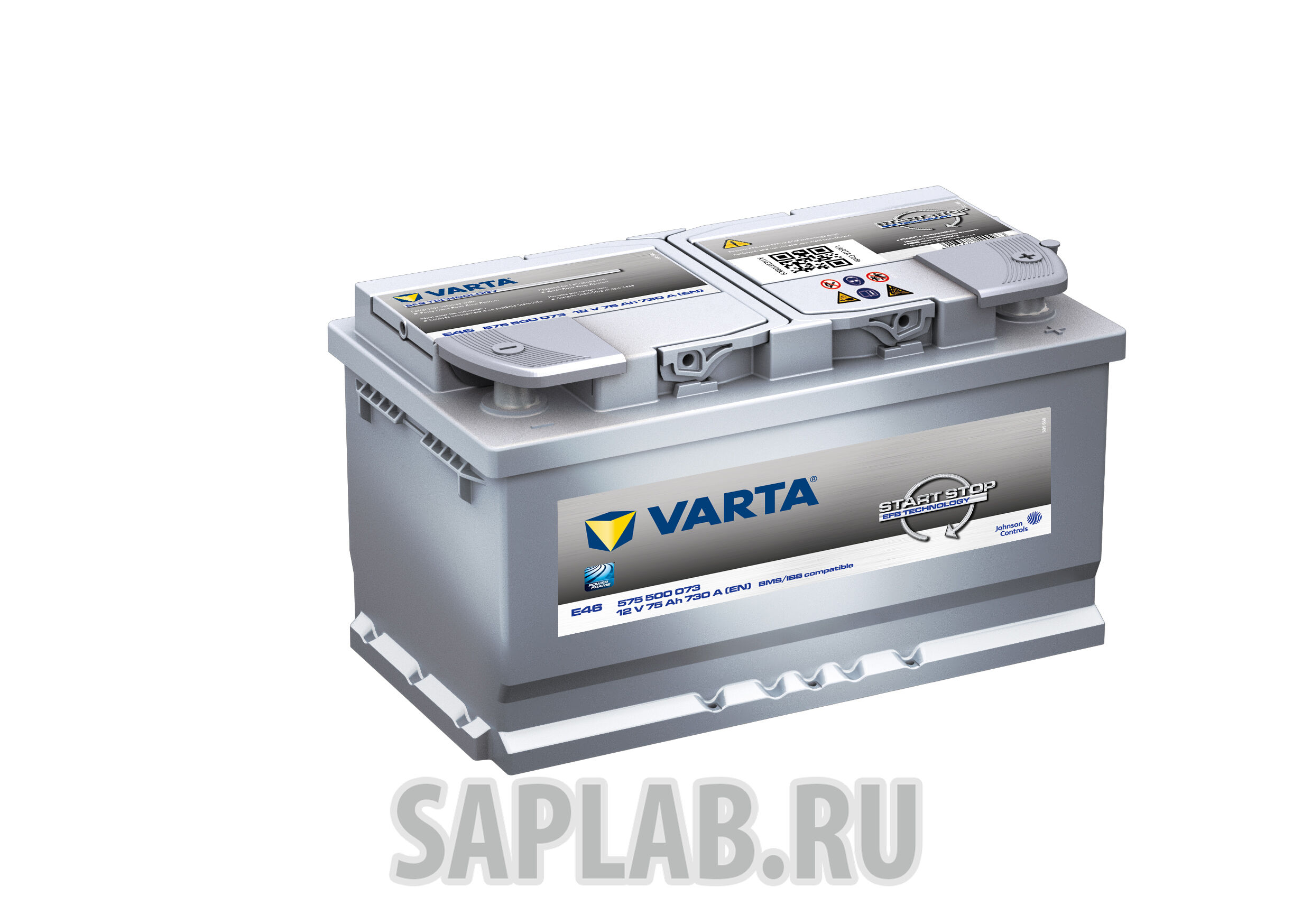 Купить Varta 575500073 Start-Stop E46 75/Ч 575500073