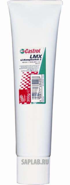 Купить Castrol 125270 Пластичная смазка LMX Li-Komplexfett 12 X 300 GM, 0.3л