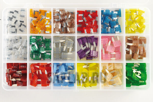 Купить Tesla FLNMULTIBOX Предохранители плоские low profil MINI, MINI MULTIBOX FL-150шт.; FN-170шт.