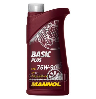 Купить Mannol 4036021104157 Син. масло для переднепр. авто. Basic Plus GL4 75W90