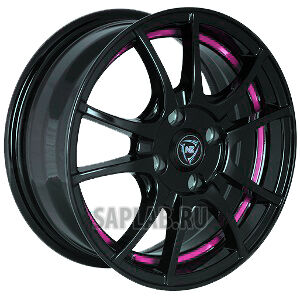 Купить Nz WHS076626 F-43 16/6,5 ET50 Bkrsi