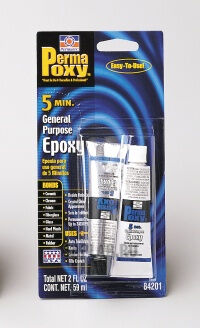 Купить Permatex 84201 Клей Эпоксидный МНОГОФУНКЦИОНАЛЬНЫЙ (5мин) 59 мл (тюбики).
