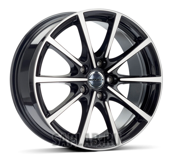 Купить Borbet WHS114153 BL5 16/7 ET40 Black polished