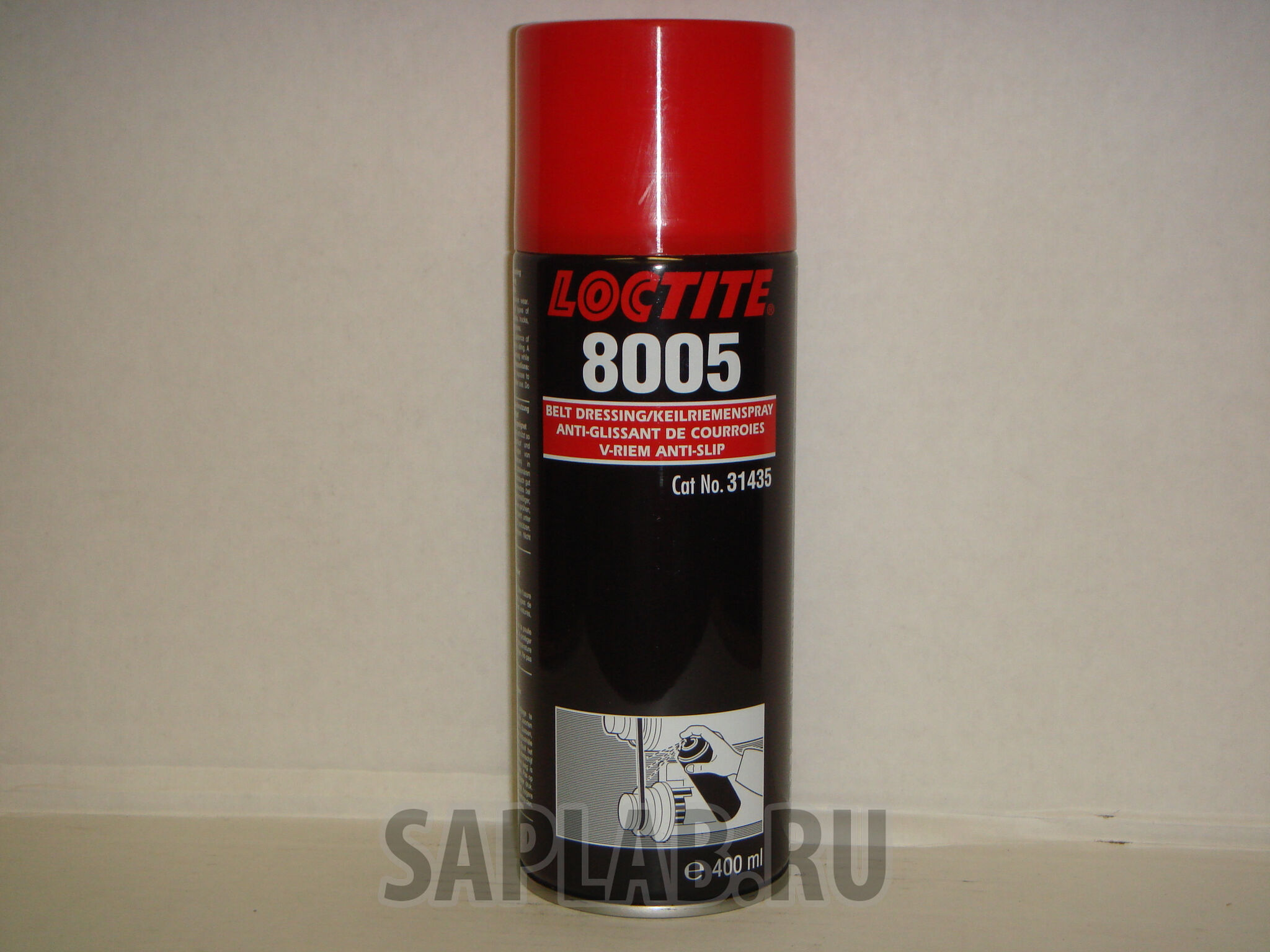 Купить Loctite 458643 Спрей для ремней, 400 мл