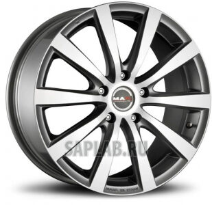 Купить Mak WHS101837 Iguan-L 16/6,5 ET39 Graphite mirror face