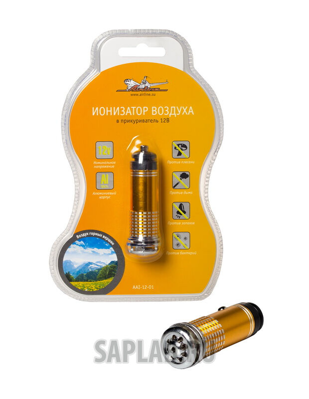 Купить Airline AAI1201 Ионизатор воздуха в прикуриватель 12В