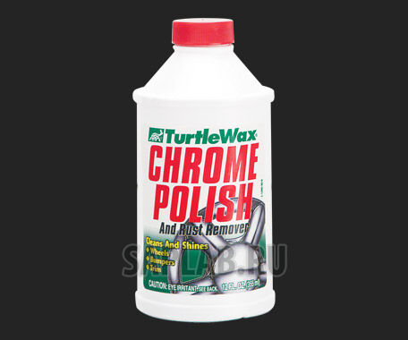 Купить Turtle wax 280TWR Полироль - очиститель для хромированных деталей 355мл