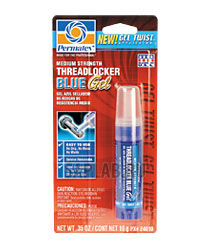 Купить Permatex 24010 Фиксатор резьбы средней прочности синий - ГЕЛЬ 