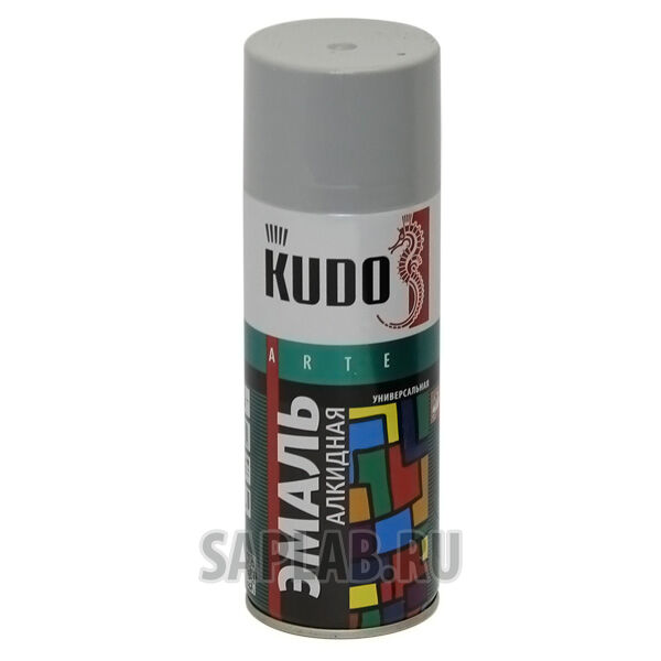 Купить Kudo KU1017 Краска универсальная светло-серая 520 мл