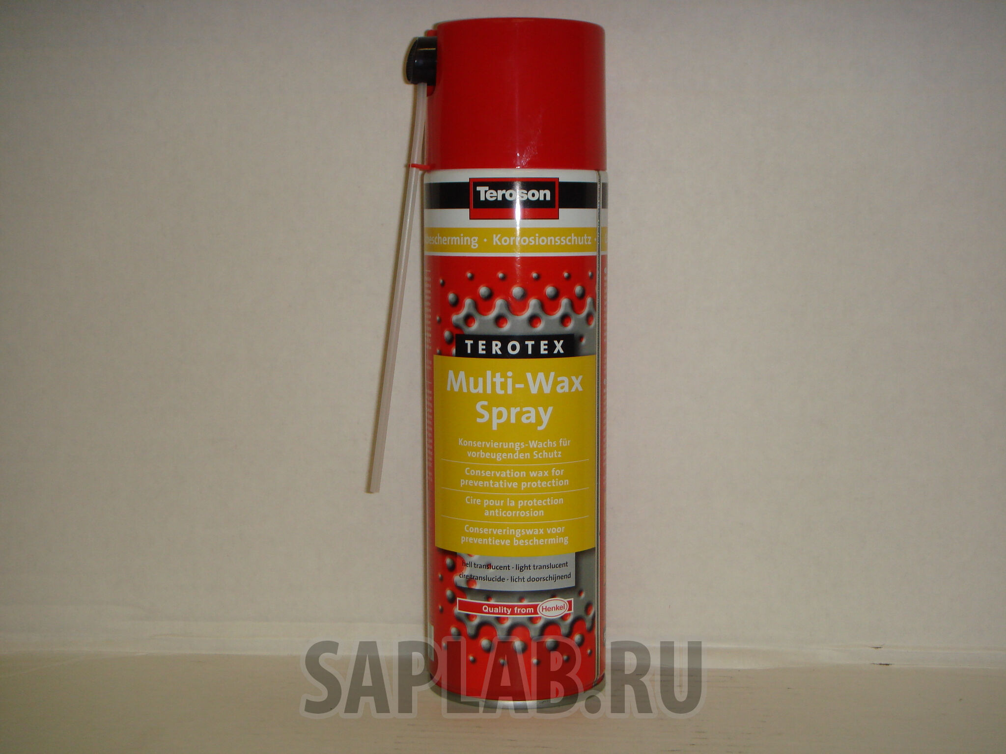 Купить Teroson 795890 Спрей с воском для защиты скрытых полостей (светлый), 500 мл