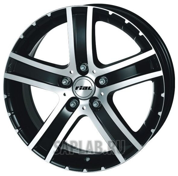 Купить Rial PO80835B731 RIAL PORTO 8.0X18 5/112 ET35 d70.1 /diamond-black front polished/ MP [PO80835B73-1]