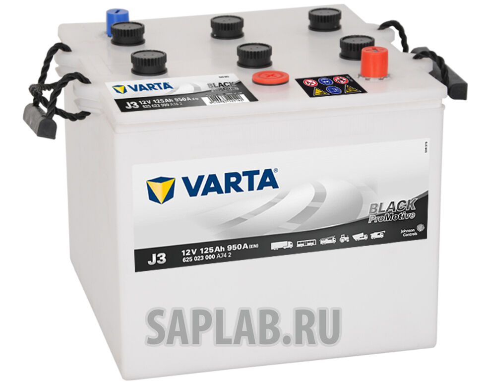 Купить Varta 625023000 Promotive Black J3 125/Ч 625023000