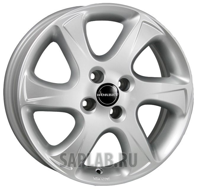 Купить Borbet WHS108396 TC 16/6,5 ET48 brilliant-silber