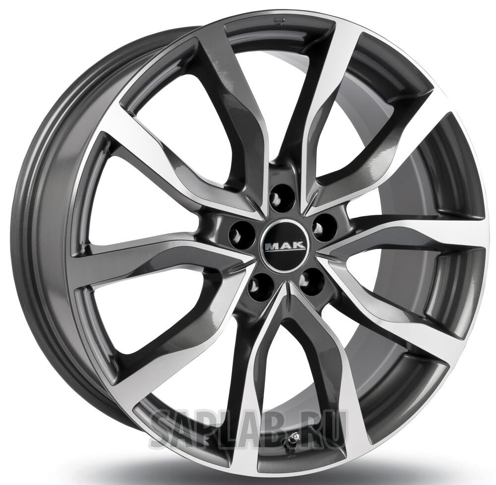 Купить Mak WHS093141 Highlands 17/7 ET42 Gun metallic - mirror face