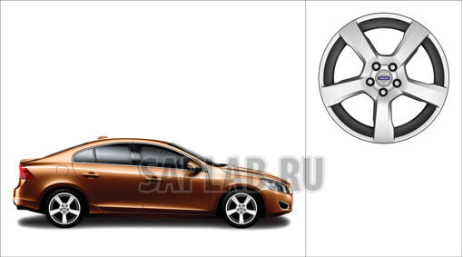 Купить Volvo 31202587 Диск литой Cratus Volvo S60 (модельный год с 2011 по н.д.)