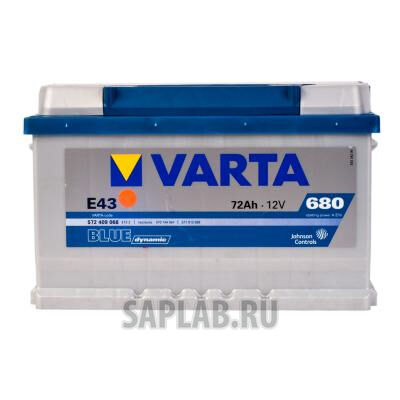 Купить Varta 572409068 Blue Dynamic E43 72/Ч 572409068