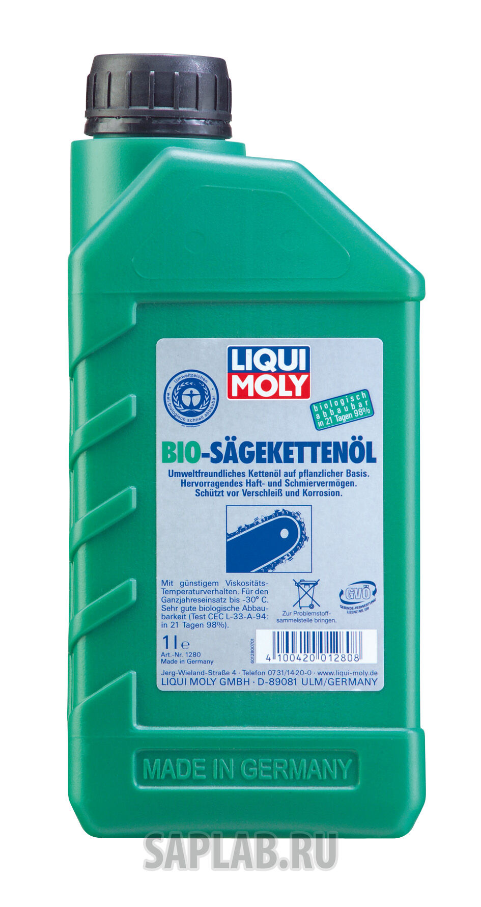 Купить Liqui moly 1280 Трансмиссионное масло для цепей бензопил Sage-Kettenoil SAE