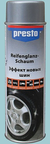 Купить Presto 217807 Очиститель шин пенный