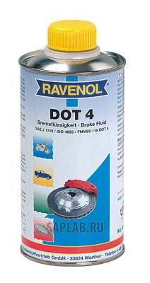 Купить Ravenol 4014835692152 Тормозная жидкость DOT 4, 0.5л