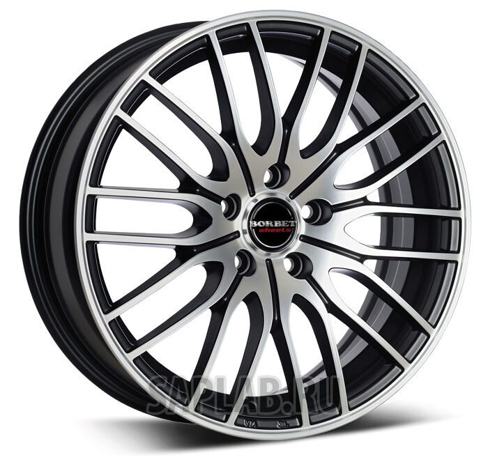 Купить Borbet WHS062246 CW4/5 18/8 ET35 Schwarz poliert matt