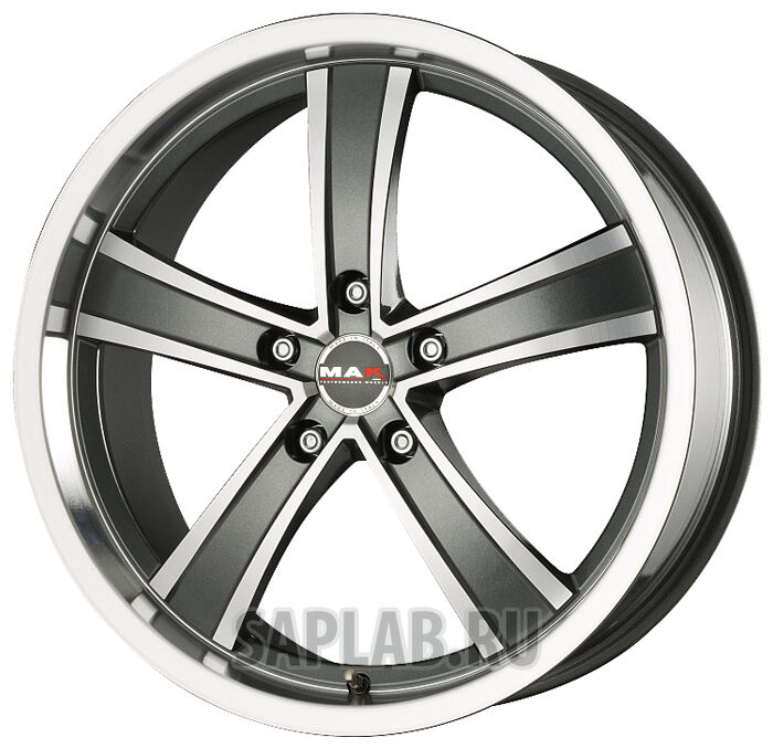 Купить Mak WHS058977 Chrono 17/8 ET50 Gun metallic - mirror face