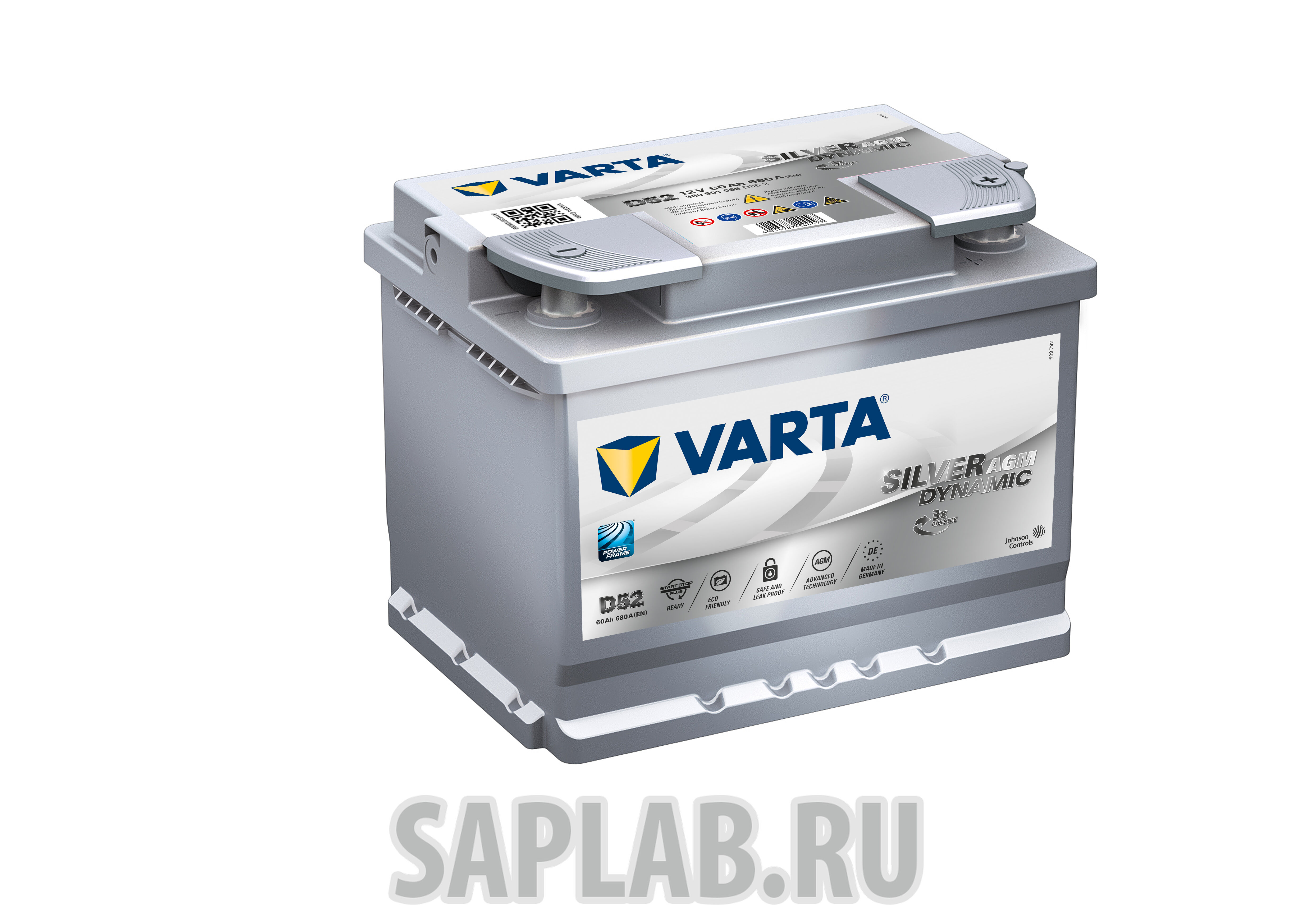 Купить Varta 560901068 Start-Stop Plus D52 60/Ч 560901068