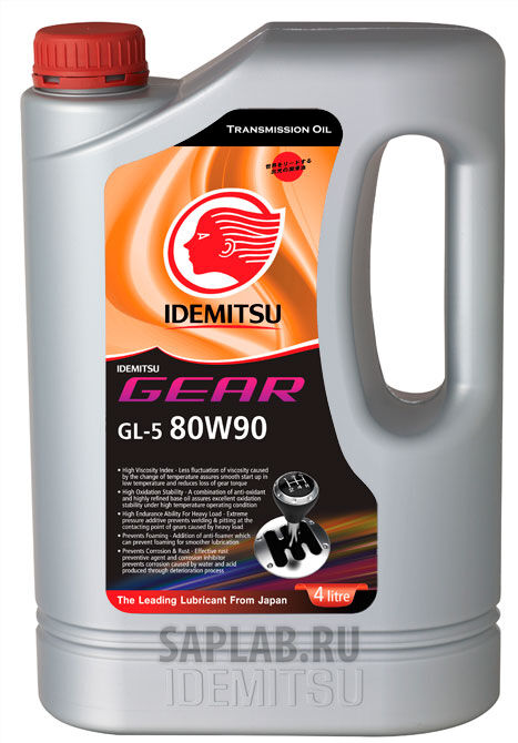 Купить Idemitsu 303050427460E0020 Трансмиссионное масло Gear Gl-5 80W90 4л