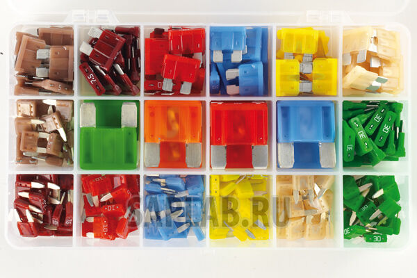 Купить Tesla FNTXMULTIBOX Предохранители плоские MINI, ATO, MAXI  MULTIBOX FN-140шт.; FT-105шт.; FX-12шт.