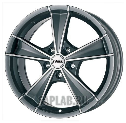 Купить Rial RO85840G529 RIAL ROMA 8.5X18 5/115 ET40 d70.2 /graphite front polished/ OPEL [RO85840G52-9]