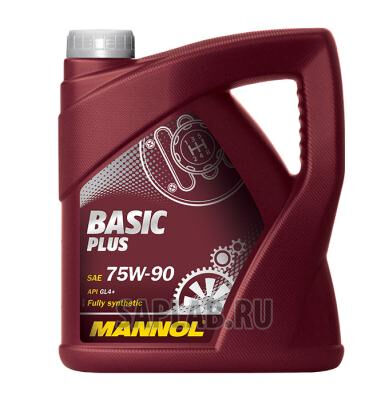 Купить Mannol 4036021404653 Син. масло для переднепр. авто. Basic Plus GL4 75W90