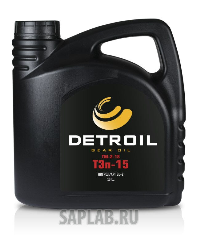 Купить Detroil 4660014060603 Трансмиссионное масло  ТЭП-15 SAE 90, 3л