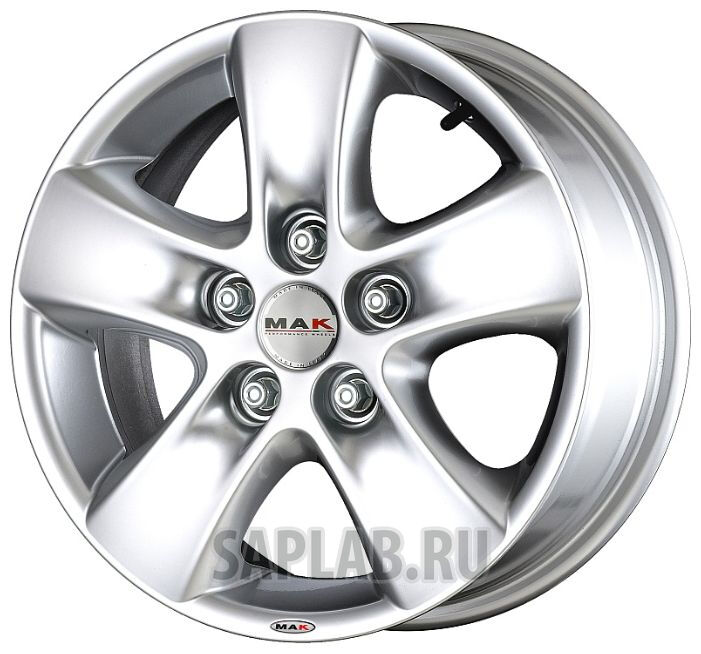 Купить Mak WHS031565 HD! 16/6,5 ET35 Hyper silver