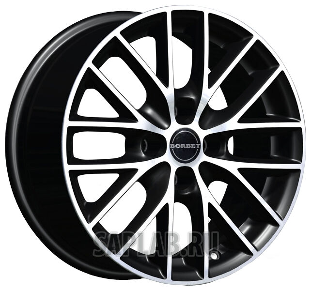 Купить Borbet WHS110519 BS4 16/7 ET40 Schwarz poliert