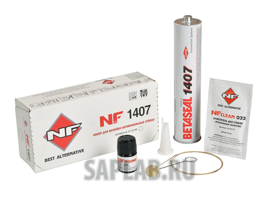 Купить Nf 27120602 Набор для вклейки стекол 1407 с витой струной