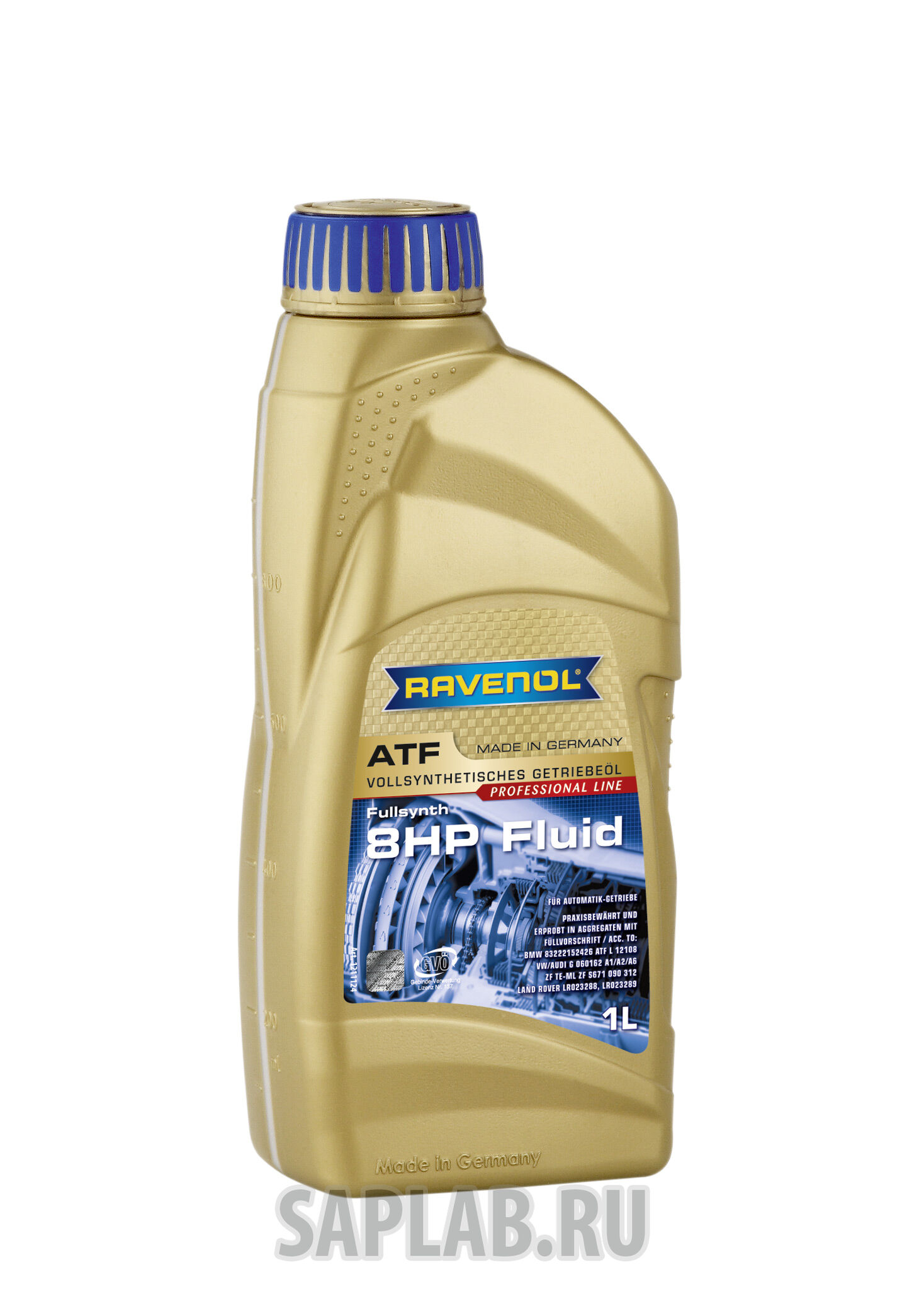 Купить Ravenol 4014835719514 Трансмиссионное масло  ATF 8 HP Fluid (1л) new