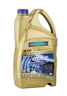 Купить Ravenol 4014835732193 Трансмиссионное масло  ATF+4 Fluid (4 л) new